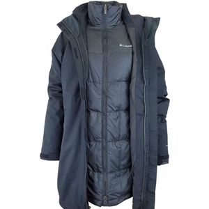 Women columbia long Valley intrrchange jacket